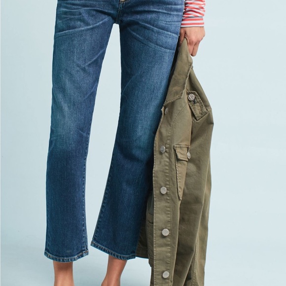 Citizens of Humanity Elsa Mid Rise Straight Jeans Size 30 Indigo Denim - Picture 3 of 11